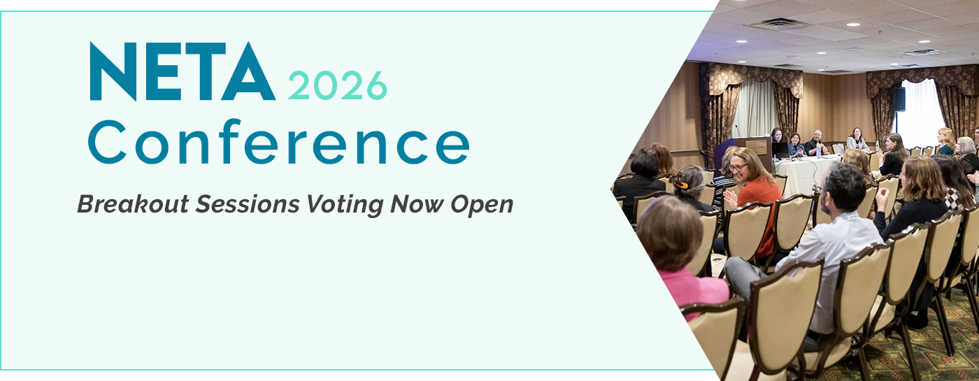 2026 NETA Conference Breakout Sessions Voting Now Open. Photo of a breakout session from the 2024 conference.