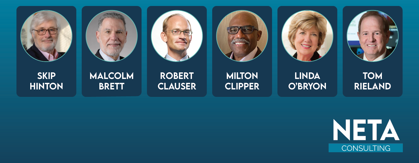 NETA Consulting: Skip Hinton, Malcolm Brett, Robert Clauser, Milton Clipper, Linda O'Bryon, and Tom Rieland