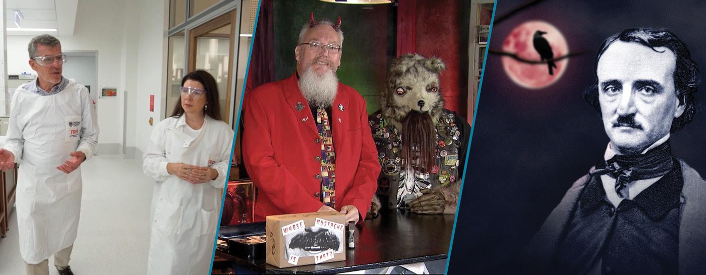 NETA Programs: Conquering Cervical Cancer; Nightmare Theatre; and In Search of Edgar Allan Poe