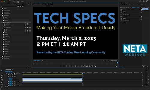 Tech Specs: Making Your Media Broadcast-Ready