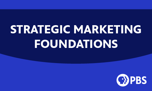 Strategic Marketing Foundations. PBS logo