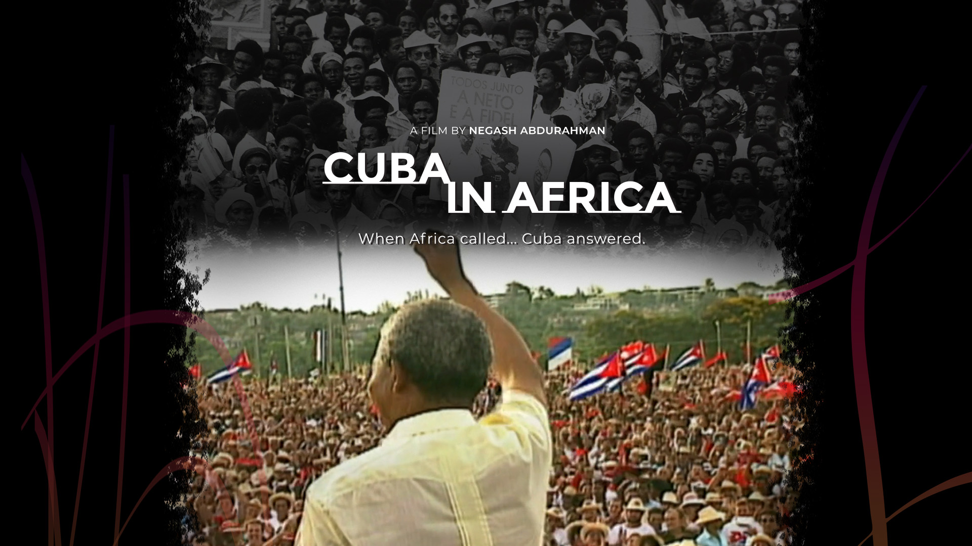 Cuba in Africa title screen